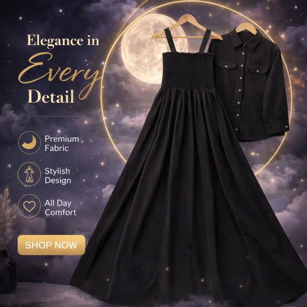 Black Elegance Maxi Dress